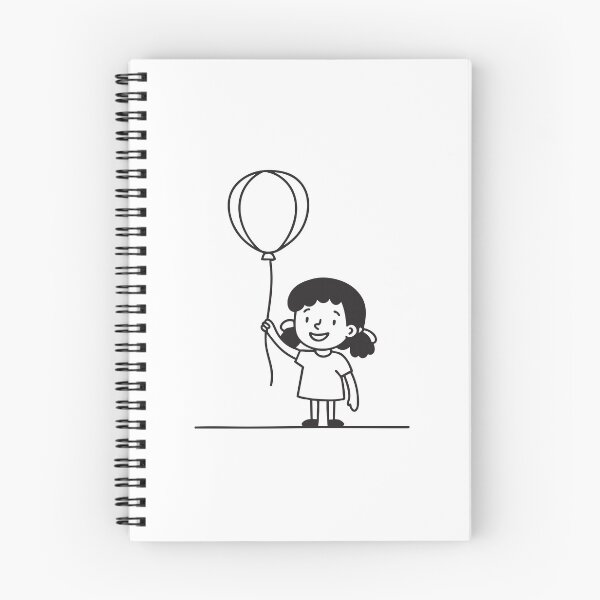 Item preview, A balloon drifting upward from a child’s hand designed and sold by rasagamastore.