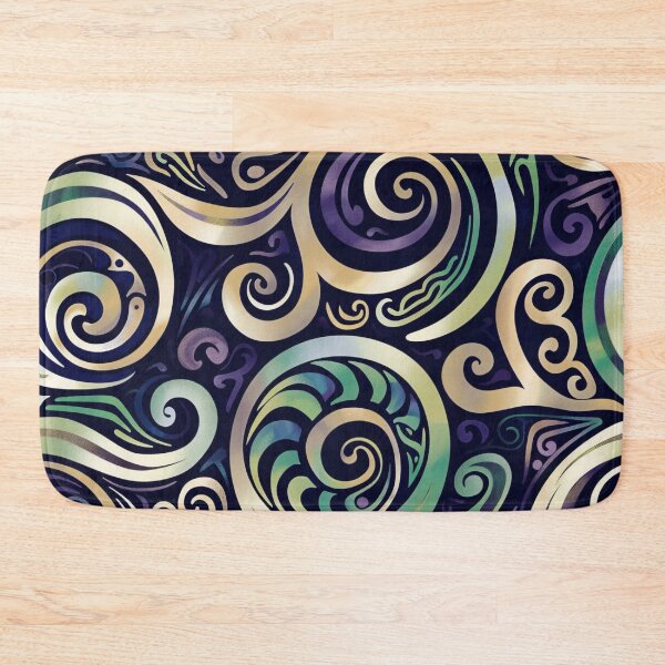 Item preview, Pāua Koru Harmony Pattern designed and sold by GrinGalore.