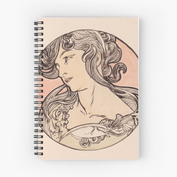 Item preview, Elegant Woman With Flowing Hair Medallion designed and sold by artofuniverse.