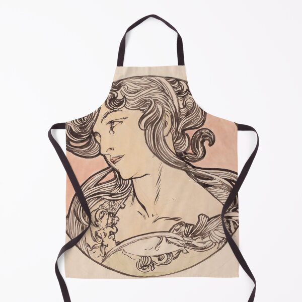Item preview, Elegant Woman With Flowing Hair Medallion designed and sold by artofuniverse.