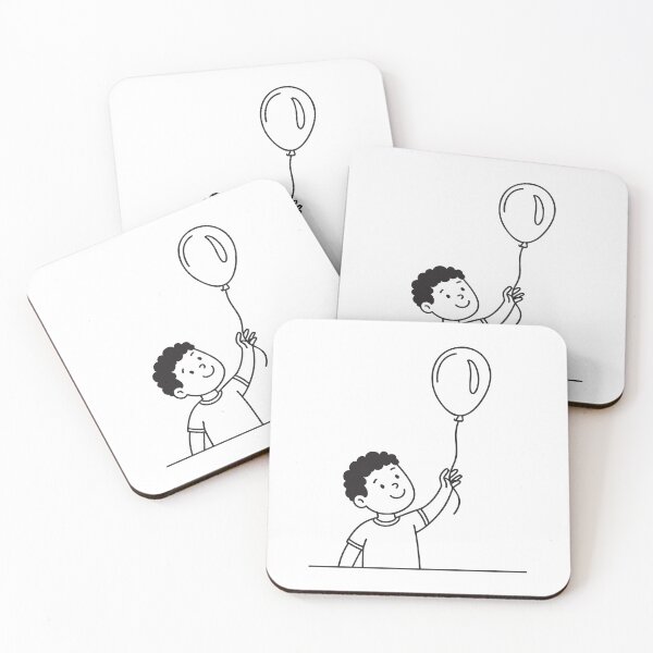 Item preview, A childs balloon rising up toward the sky designed and sold by rasagamastore.