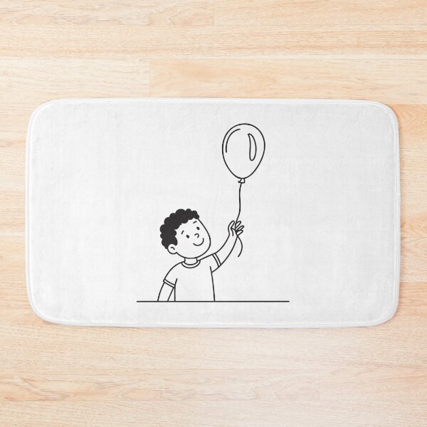 Item preview, A childs balloon rising up toward the sky designed and sold by rasagamastore.