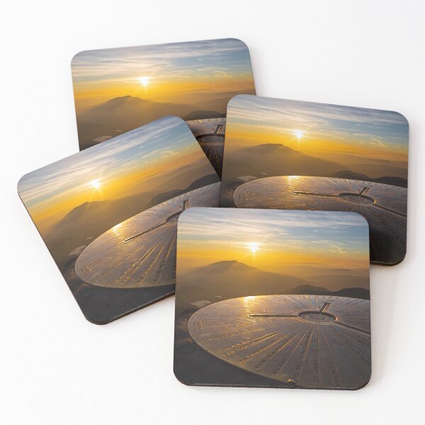 Item preview, Snowdon Trig Point at Sunrise designed and sold by Aham Photos.