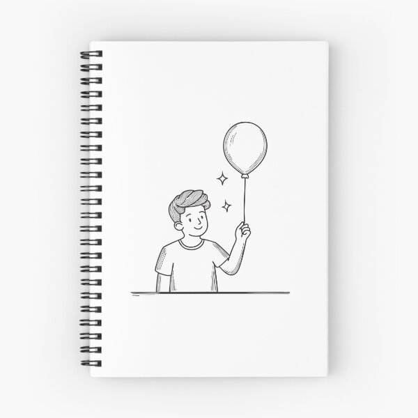 Item preview, A balloon slipping from a childs grasp and floating upward designed and sold by rasagamastore.