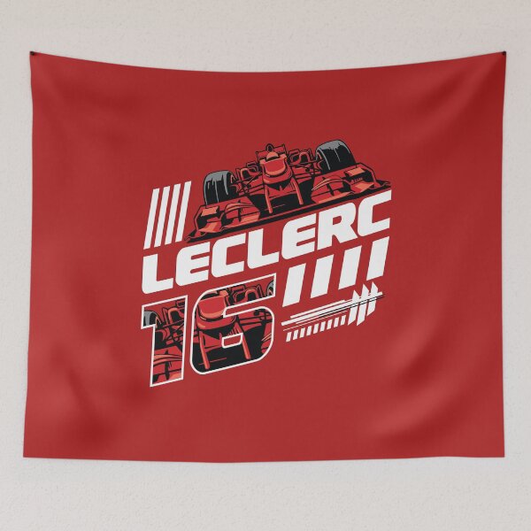 Item preview, Charles Leclerc 16 Formula 1 Grand Prix Racing Driver designed and sold by Coldgundesign.