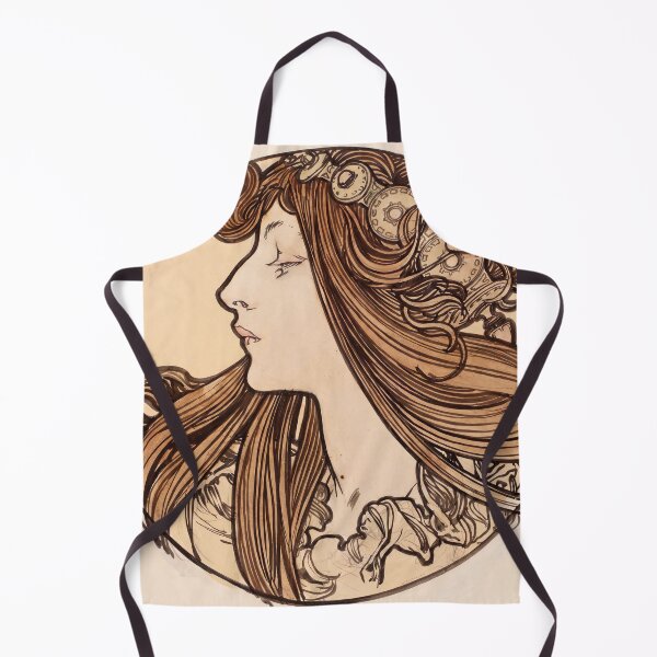 Item preview, Woman In Profile With Flowing Hair designed and sold by artofuniverse.