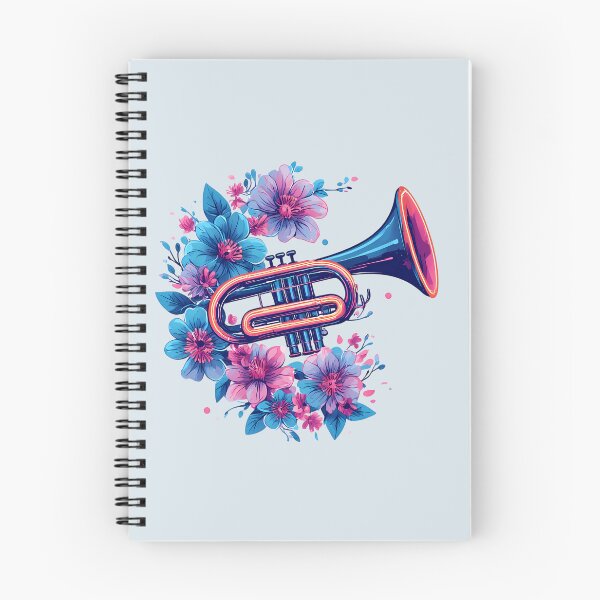 Item preview, Floral Trumpet - International Jazz Day designed and sold by Art-Arcade6.