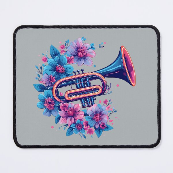 Item preview, Floral Trumpet - International Jazz Day designed and sold by Art-Arcade6.