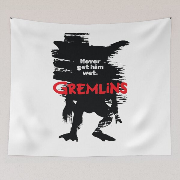 Item preview, Never Get Him Wet Gremlins Mogwai Silhouette designed and sold by svnthaesis.