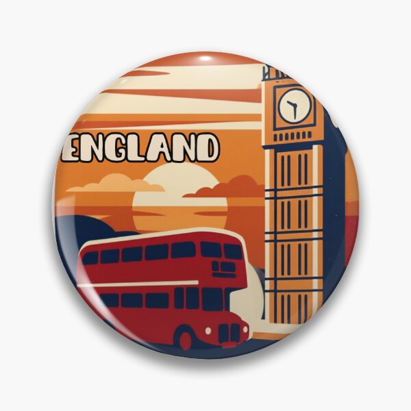 Item preview, England Sunset Illustration designed and sold by ilhamharon530.