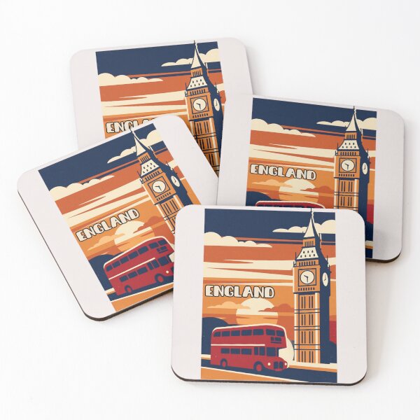 Item preview, England Sunset Illustration designed and sold by ilhamharon530.
