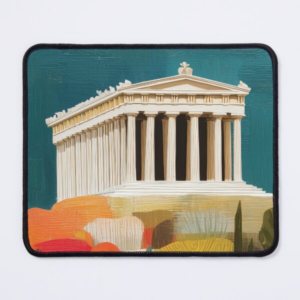 Item preview, Mausoleum at Halicarnassus Ancient Wonder Wall Art designed and sold by MarkedArtPrints.