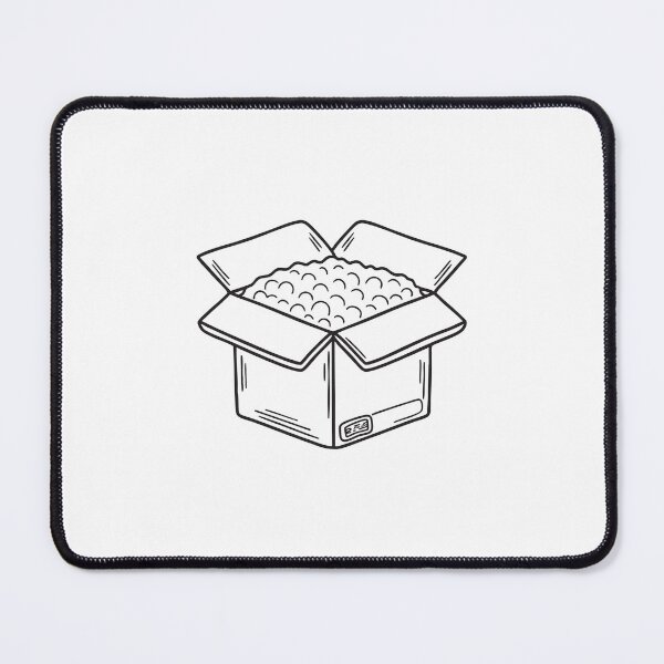 Item preview, A cardboard box sitting open with bubble wrap inside designed and sold by rasagamastore.