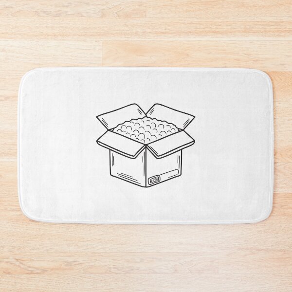 Item preview, A cardboard box sitting open with bubble wrap inside designed and sold by rasagamastore.