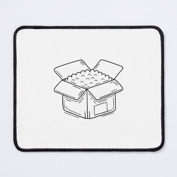 Item preview, An open cardboard box revealing bubble wrap lining designed and sold by rasagamastore.