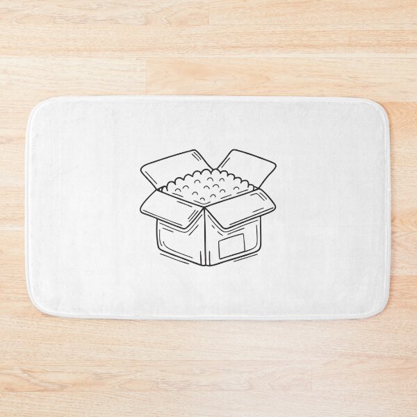 Item preview, An open cardboard box revealing bubble wrap lining designed and sold by rasagamastore.