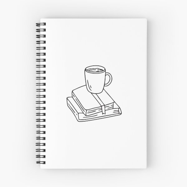 Item preview, A cup of coffee next to open notes on university steps designed and sold by rasagamastore.