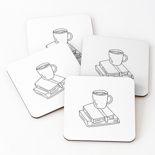 Item preview, A cup of coffee next to open notes on university steps designed and sold by rasagamastore.