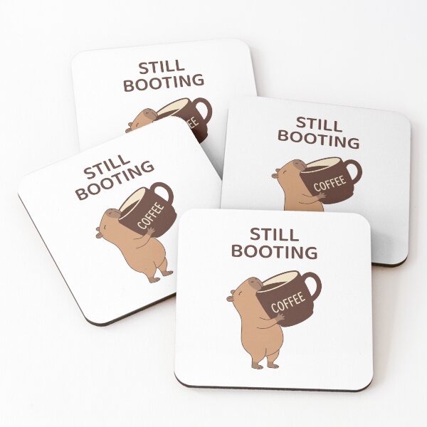 Item preview, Capybara Coffee Lover For Funny Morning designed and sold by Sir Capy B.