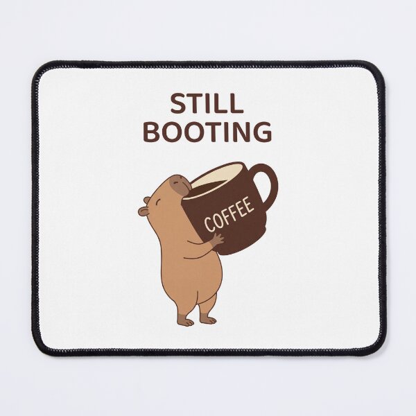 Item preview, Capybara Coffee Lover For Funny Morning designed and sold by Sir Capy B.