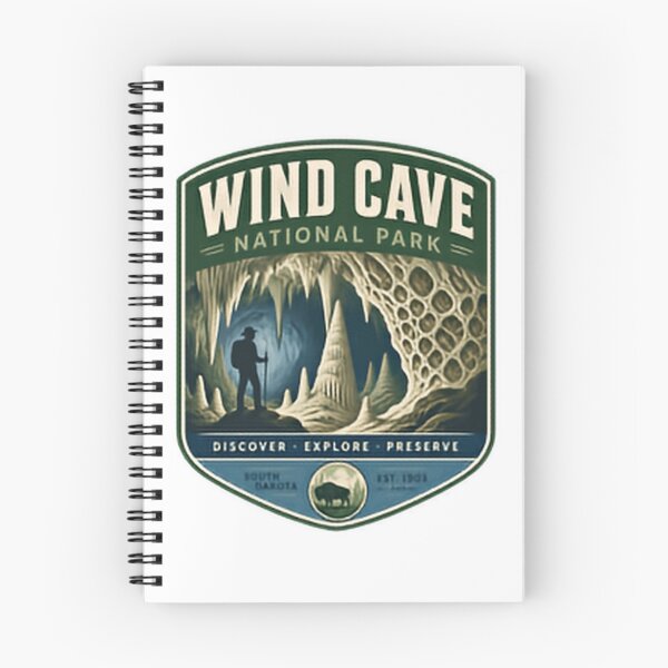 Item preview, Wind Cave National Park South Dakota Explorer Adventure Travel designed and sold by Simsimah26Parks.