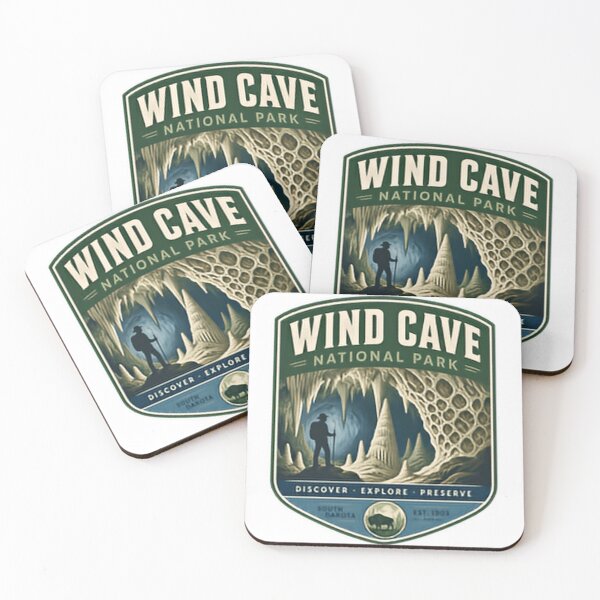Item preview, Wind Cave National Park South Dakota Explorer Adventure Travel designed and sold by Simsimah26Parks.