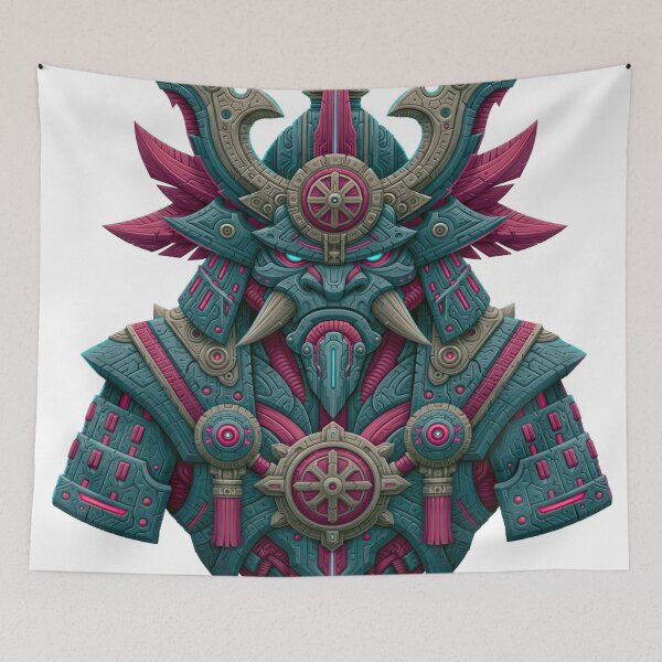 Item preview, Cyber Samurai Aztec Warrior Armor designed and sold by EgonZ9.