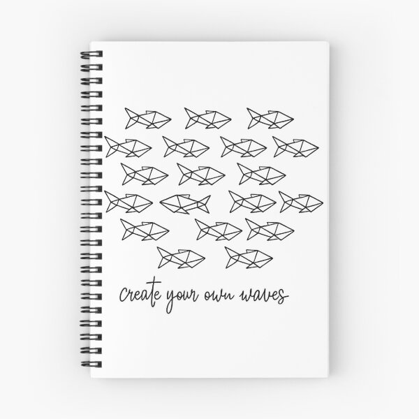 Item preview, Create Your Own Waves Geometric Origami Fish Design designed and sold by myforestfog.