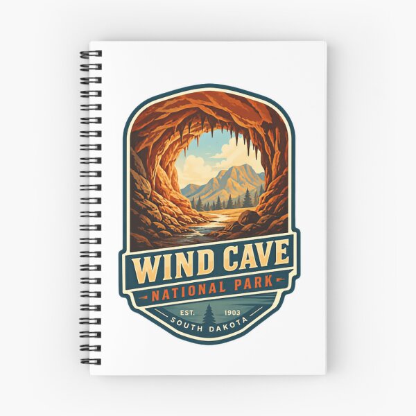 Item preview, Wind Cave National Park Est. 1903 South Dakota National Park Explorer Travel designed and sold by Simsimah26Parks.