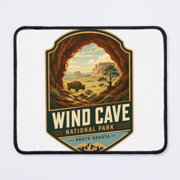 Item preview, Wind Cave National Park National Park South Dakota Travel Souvenir Explorer designed and sold by Simsimah26Parks.