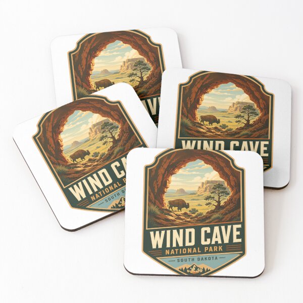 Item preview, Wind Cave National Park National Park South Dakota Travel Souvenir Explorer designed and sold by Simsimah26Parks.