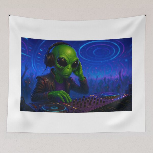 Item preview, Alien DJ designed and sold by karlosss.