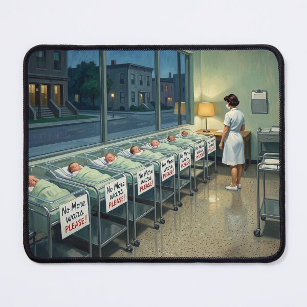 Item preview, No More Wars Please Protest designed and sold by Home Decor Art.