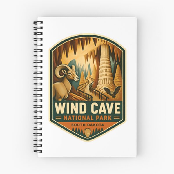 Item preview, Wind Cave National Park South Dakota Adventure Travel Explorer designed and sold by Simsimah26Parks.
