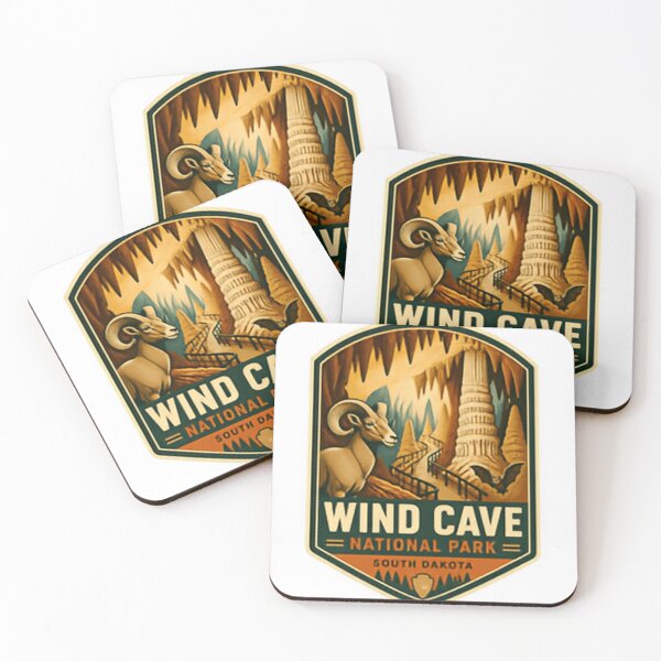 Item preview, Wind Cave National Park South Dakota Adventure Travel Explorer designed and sold by Simsimah26Parks.