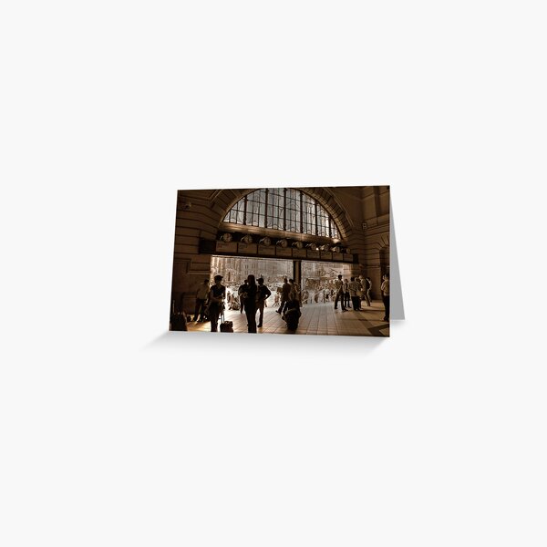 Station to Station Greeting Card