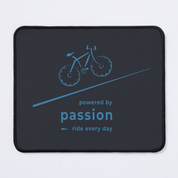 Item preview, Powered by Passion Bicycle Line Art | Ride Every Day Cycling T-Shirt, Hoodie & Gift designed and sold by unique art and design.