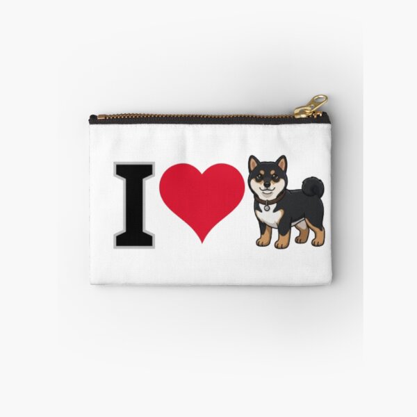 Item preview, Cute Black and Tan Shiba Inu Dog Cartoon - Minimalist Puppy Illustration designed and sold by Mourest.