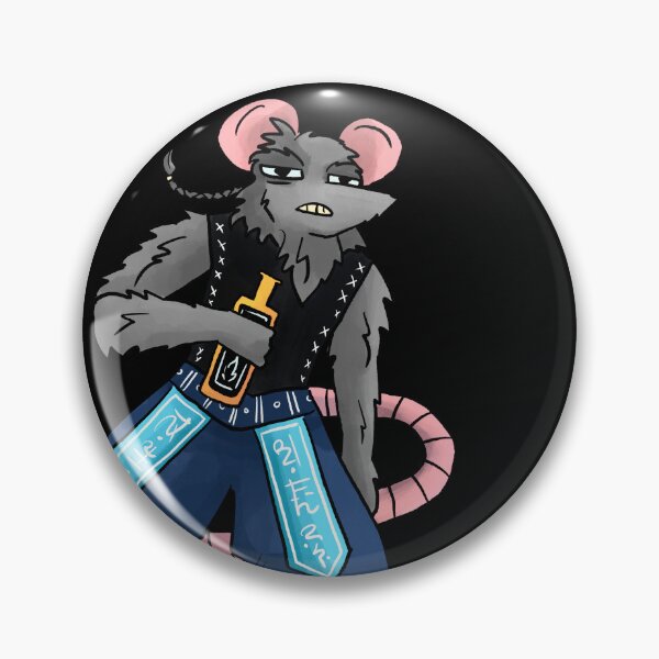 Item preview, Don’t Walk, Crawl! Rat Mordecai Doodlemancer dark designed and sold by TheDoodlemancer.