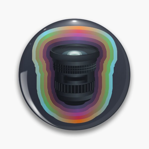 Item preview, Camera lens with rainbow border designed and sold by BRU Design.