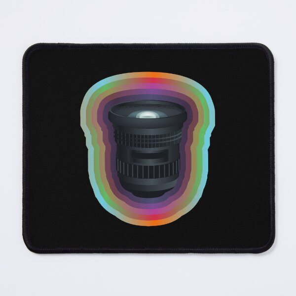 Item preview, Camera lens with rainbow border designed and sold by BRU Design.