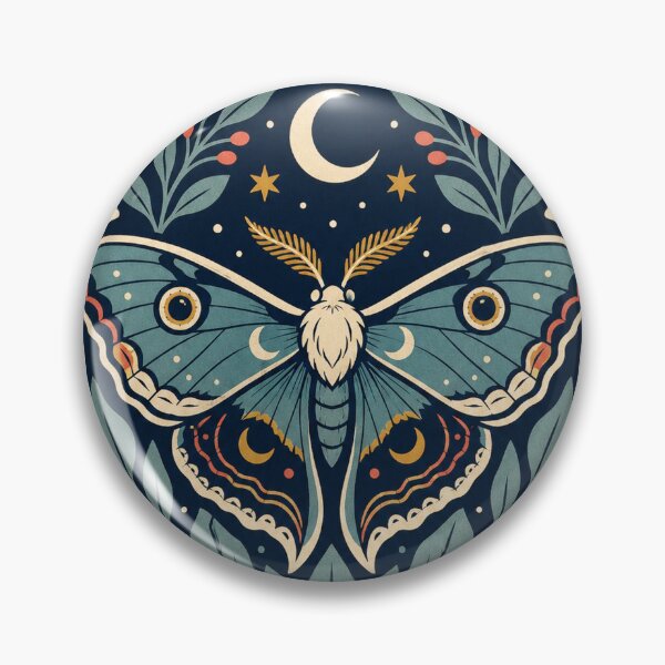 Item preview, Night Garden Moth designed and sold by LaunchUIStudio.