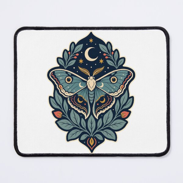 Item preview, Night Garden Moth designed and sold by LaunchUIStudio.