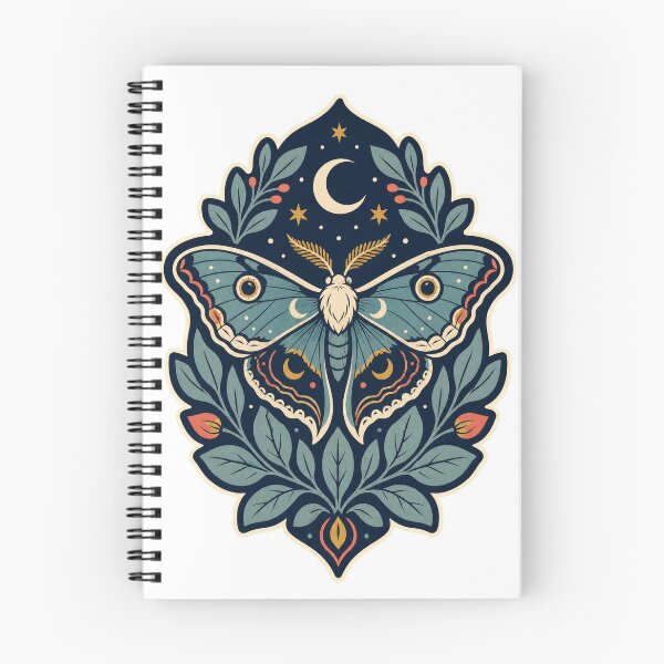 Item preview, Night Garden Moth designed and sold by LaunchUIStudio.