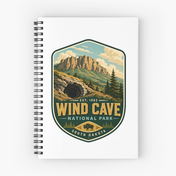 Item preview, Est. 1903 Wind Cave National Park South Dakota National Parks Travel Explorer designed and sold by Simsimah26Parks.