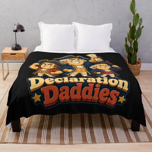 Item preview, Declaration Daddies Founding Trio Squad Fourth Of July Gift for Patriots designed and sold by Nightarel.