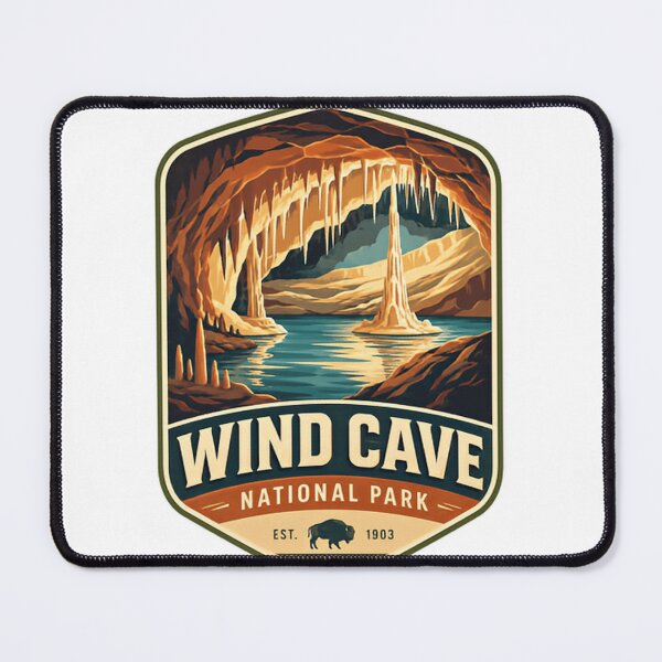Item preview, Wind Cave National Park Est. 1903 South Dakota Travel Souvenir Explorer designed and sold by Simsimah26Parks.