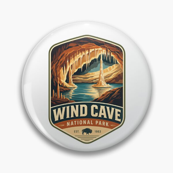 Item preview, Wind Cave National Park Est. 1903 South Dakota Travel Souvenir Explorer designed and sold by Simsimah26Parks.
