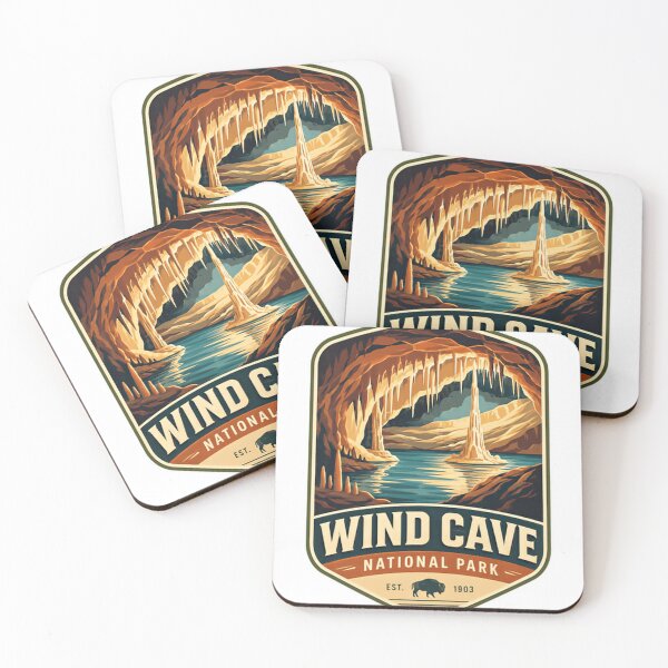 Item preview, Wind Cave National Park Est. 1903 South Dakota Travel Souvenir Explorer designed and sold by Simsimah26Parks.
