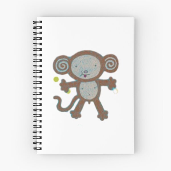 Item preview, Blue Polka Dot Monkey designed and sold by PomboGayArt.
